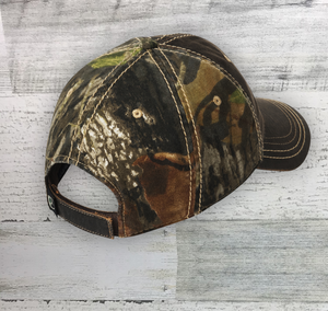 Catfish Tuff OG - Port Authority - Brown Pigment Print Camouflage Cap - Mossy Oak Break up