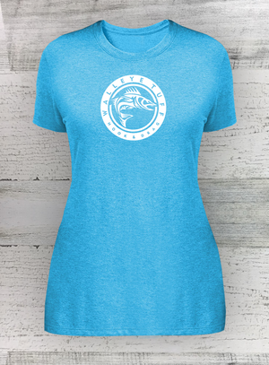 WOMEN’S PERFECT TRI ® TEE - CIRCLE SERIES - Walleye Tuff