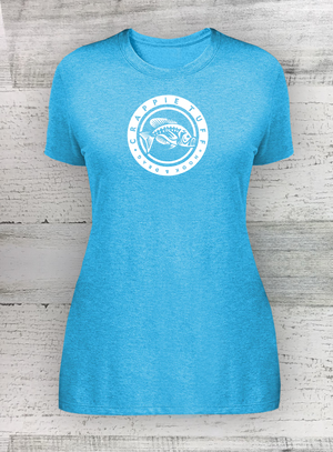 WOMEN’S PERFECT TRI ® TEE - CIRCLE SERIES - Crappie Tuff