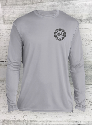 Walleye Tuff - Circle Series - Long Sleeve Performance Tee