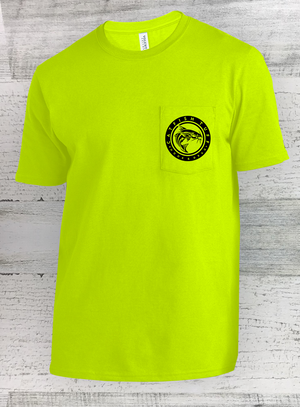 Catfish Tuff - All-American Made POCKET Tee- Short Sleeve - Catfish Shirt - Fishing Shirt