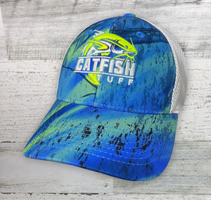 Catfish Tuff - Performance Camo Mesh-Back Cap - Fishing Hat